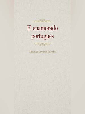 cover image of El enamorado portugués